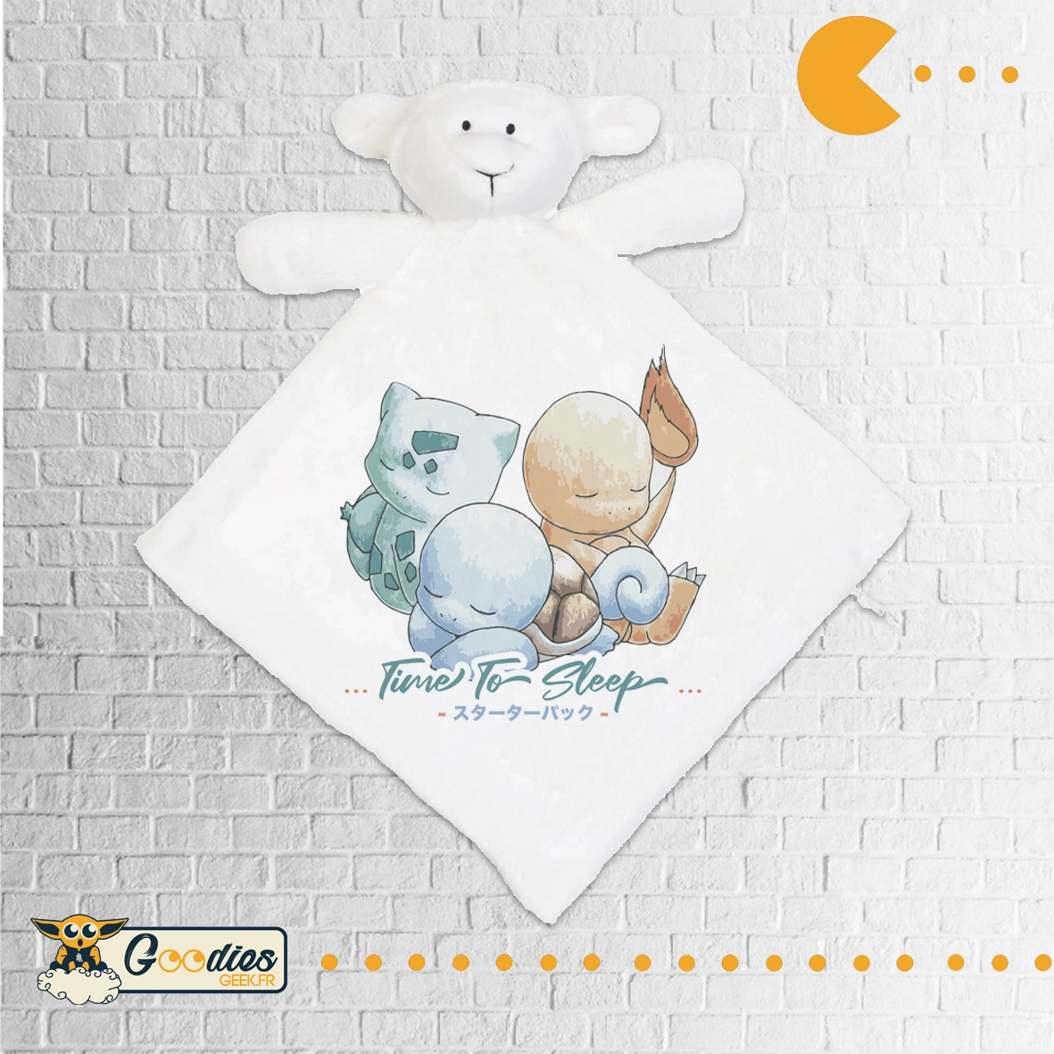 Doudou Pokemon Starter pack - Time to sleep - Goodies Geek
