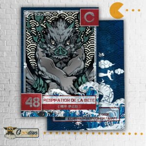 Dragon card 48 - Inosuke Hashibira