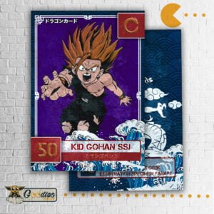 Dragon card n°50 - Kid Gohan SSJ