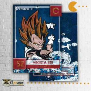 Dragon card 52 - Vegeta SSJ