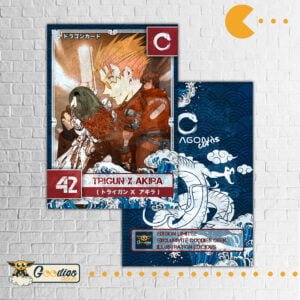 Dragon card n°42 - Trigun X akira